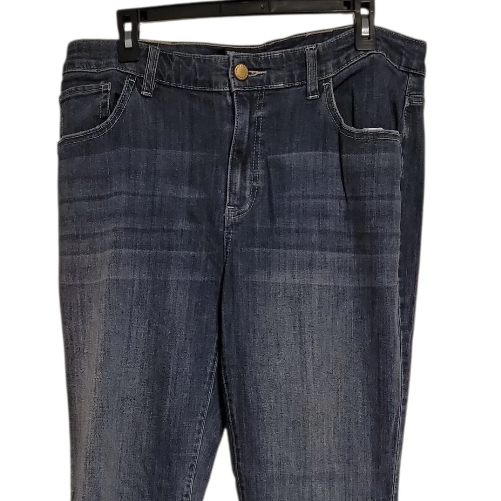 Simply Vera Vera Wang Women's Bootcut Jeans Size 16W Mid Rise - Picture 9 of 9